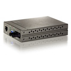 LevelOne Mediakonverter 1310 nm fiber till Ethernet 10/100BaseTX to 100FX 100mbit SC SM