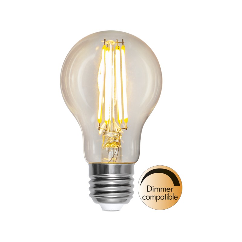 LED-lampa - Dimbar LED-lampa sockel E27 8 Watt (60 W)