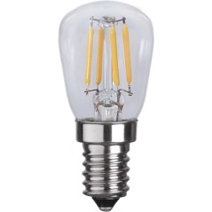 Dimbar LED päronlampa sockel E14 ST26 clear 2.8 Watt 250 lm (25W) till bl.a. Flos Sarfatti