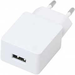 USB-väggladdare med 1x USB-A (12 Watt)