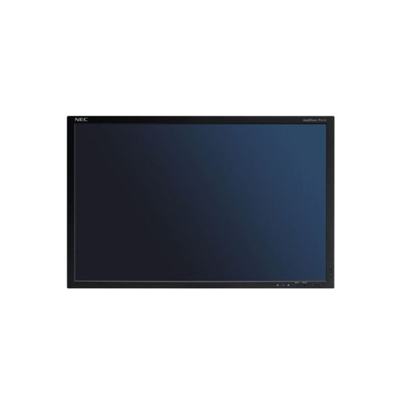 Used computer monitors - NEC MultiSync P221W 22" LCD-skärm (beg med repa) (utan fot - kan köpas separat)