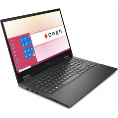 Laptop with 14 and 15.6 inch screen - HP Omen Laptop 15-en1427no 15.6" Full HD 144 Hz Ryzen 7 16GB 512GB SSD RTX 3070 8GB Win 11 Mica Silver