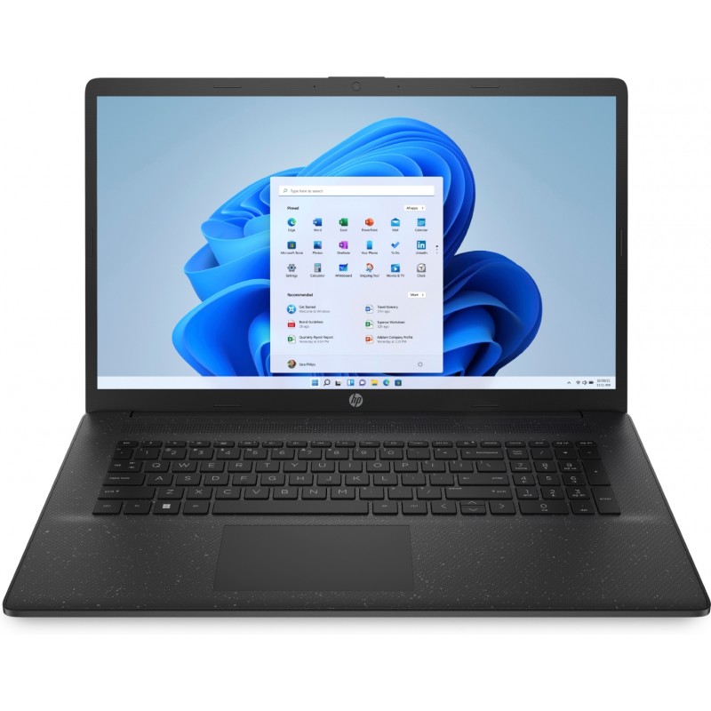 Laptop with 16 to 17 inch screen - HP 17-cp0428 17,3" Full HD Ryzen 5 8GB 512GB SSD Windows 11 Jet Black