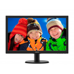 Used computer monitors - Philips 243V5LHAB/00 24-tums LED-skärm (beg)