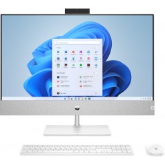 HP All-in-One 27-ca0035no 27" Touch Ryzen 7 16GB 1TB SSD Win 11 demo med minimalt pixelfel
