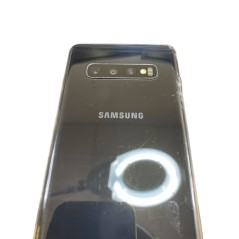 Samsung Galaxy S10 Plus 128GB Dual SIM Black (beg) (glaskross baksida, SKAL ingår