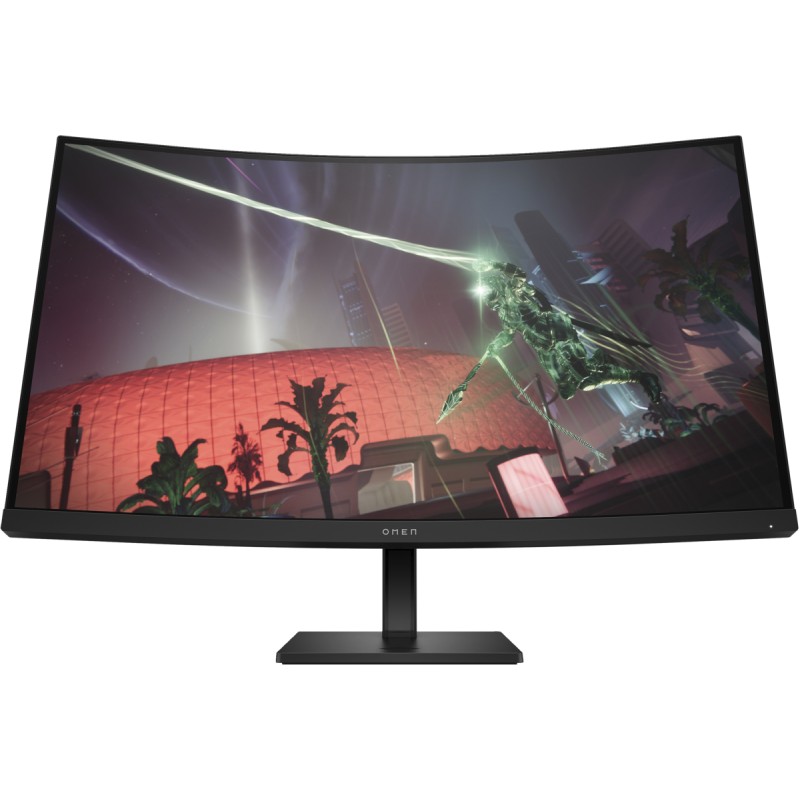 Computer monitor 25" or larger - HP OMEN 32c 32-tums QHD välvd gamingskärm 165 Hz med VA-panel