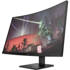 Computer monitor 25" or larger - HP OMEN 32c 32-tums QHD välvd gamingskärm 165 Hz med VA-panel