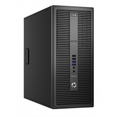 Used desktop computer - HP EliteDesk 800 G2 Tower i5 (gen 6) 8GB 128GB SSD Win 10 Pro (beg)