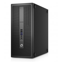 Used desktop computer - HP EliteDesk 800 G2 Tower i5 (gen 6) 8GB 128GB SSD Win 10 Pro (beg)