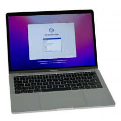 Used laptop 13" - MacBook Pro 13-tum Retina 2017 i5 16GB 256SSD TBT3 Silver (beg) (vänster option key defekt)