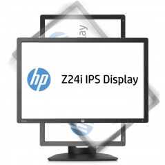 Used computer monitors - HP Z24i 24-tums LED-skärm med IPS-panel (beg med repor)