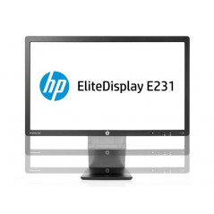 HP EliteDisplay E231 23" LED-skärm (beg liten repa skärm)