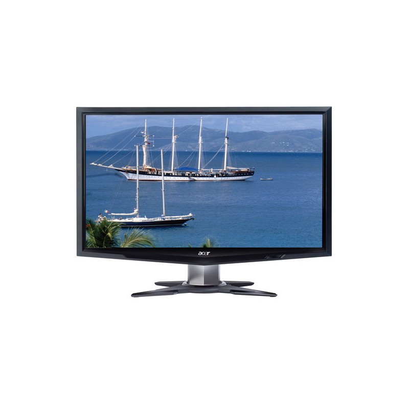 Used computer monitors - Acer G245H 24-tums Full HD LCD-skärm (beg)