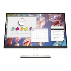 HP E24 G4 24-tums Full HD LED-skärm med IPS-panel (beg med litet märke på skärm & fot)