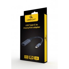 Cablexpert USB-C till DisplayPort-adapter med stöd för 4k i 60 Hz