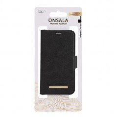 Covers - Onsala Magnetic Plånboksfodral 2-i-1 till iPhone 13 Mini Midnight Black