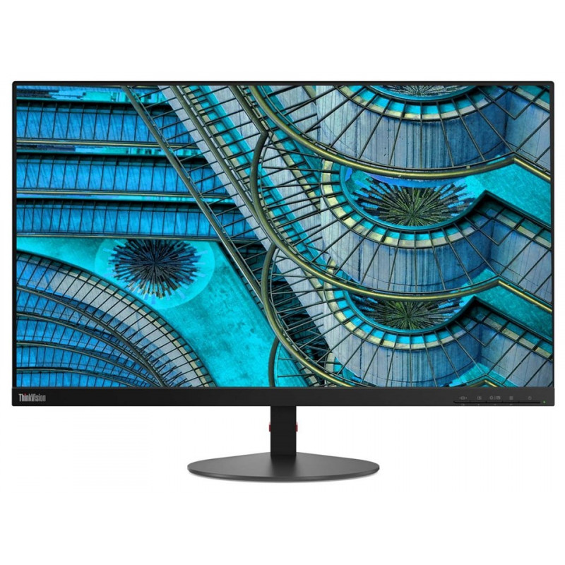 Used computer monitors - Lenovo S27i-10 27-tums LED-skärm med IPS-panel (beg med repor)