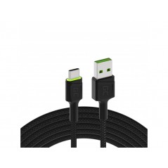 Green Cell USB-C till USB-kabel 2 meter med stöd för QC 3.0 snabbladdning