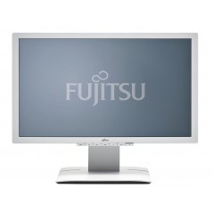 Fujitsu 24" B24W-6 LED-skärm med ergonomisk fot (beg med gulnad ram)