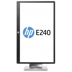 Used computer monitors - HP EliteDisplay 24" E240 IPS-skärm (beg med repor på ramen)