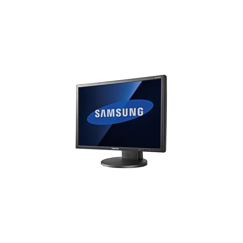 Used computer monitors - Samsung 24-tums skärm S2443 med ergonomisk fot (beg med större repa)