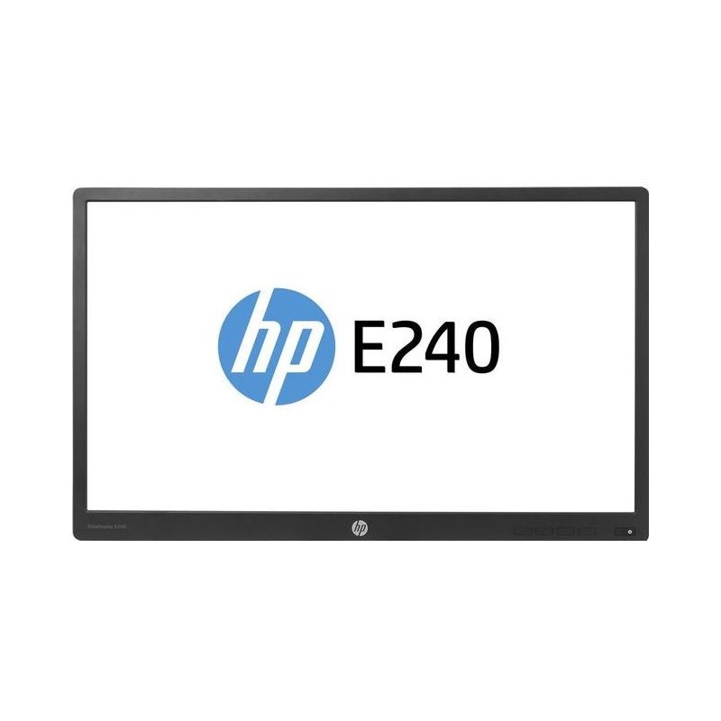 Used computer monitors - HP EliteDisplay 24" E240 IPS-skärm (beg utan fot - kan köpas separat)