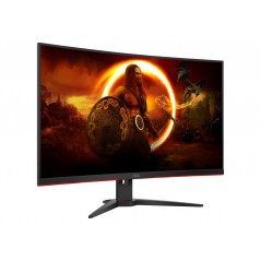 Computer monitor 25" or larger - AOC CQ32G2SE 32" curved gamingskärm med 165 Hz och VA-panel