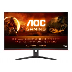 AOC CQ32G2SE 32" curved gamingskärm med 165 Hz och VA-panel