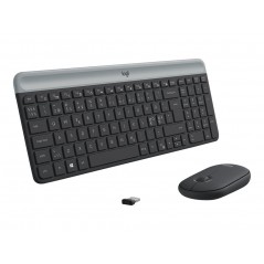 Logitech MK470 slimmat trådlöst tangentbord och mus