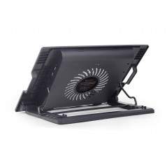 Cooling Pad & Cooling Fan - Gembird laptopkylare / kylplatta för upp till 17.3" bärbar dator