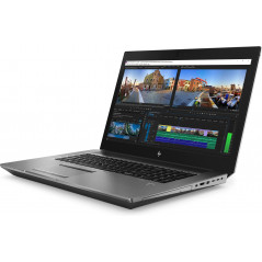 Used laptop 17" - HP ZBook 17 G5 i7 32GB 512SSD Quadro P3200 (beg med liten repa & små bucklor lock)