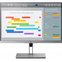 HP EliteDisplay E243i 24" Full HD+ IPS-skärm (beg med litet märke skärm)