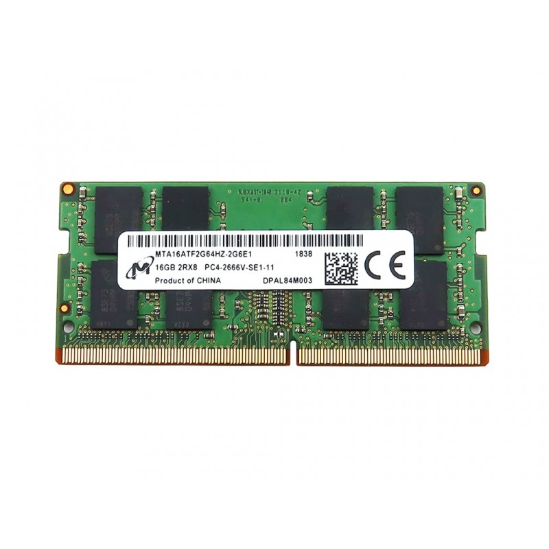 Used RAM memory - 16GB RAM-minne DDR4 SO-DIMM (PC4-2666) till laptop (beg)