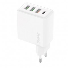 Dudao snabbladdande strömadapter med 3x USB-A och 1x USB-C