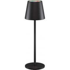 Laddningsbar bordslampa med RGB för inom- och utomhusbruk (svart/vit/brons)