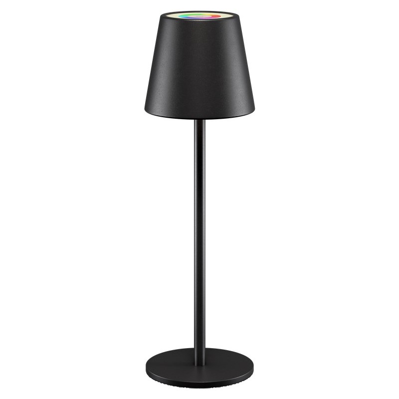 Outdoor Lamps - Laddningsbar bordslampa med RGB för inom- och utomhusbruk (svart/vit/brons)