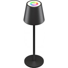 Outdoor Lamps - Laddningsbar bordslampa med RGB för inom- och utomhusbruk (svart/vit/brons)