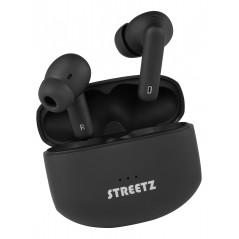 Streetz TWS-116 True Wireless in-ear headset med aktiv brusreducering (ANC)