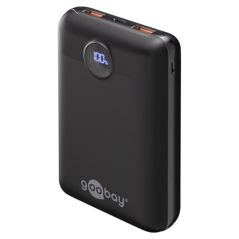 Portable Batteries - Goobay powerbank 20 000 mAh med 2x USB-A och 1x USB-C med stöd för PD 20W