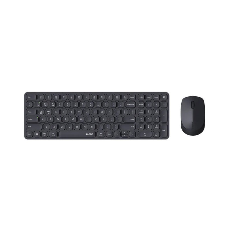 Wireless Keyboards - Rapoo 9310M ultratunt trådlöst tangentbord och mus med Multi-Mode (bluetooth + USB)