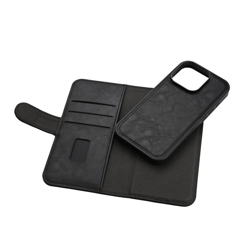 Covers - Gear MagSeries 2-i-1 plånboksfodral till iPhone 16 Pro i svart