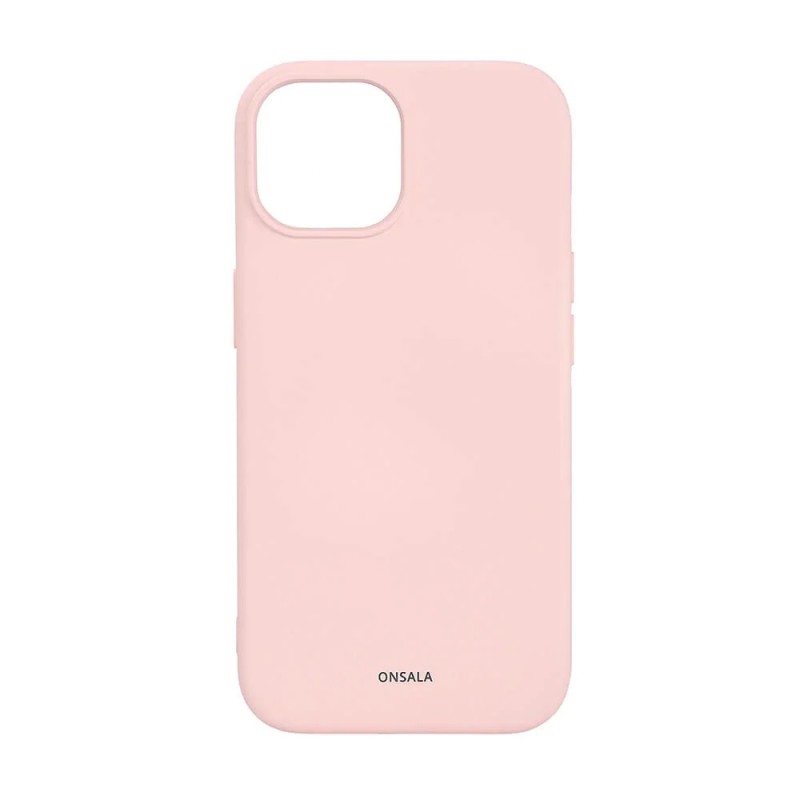 Covers - Onsala MagSeries mobilskal till iPhone 15 i rosa silikon