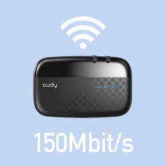 Wireless router - Cudy MF4 portabel batteridriven trådlös 4G-router (hotspot)