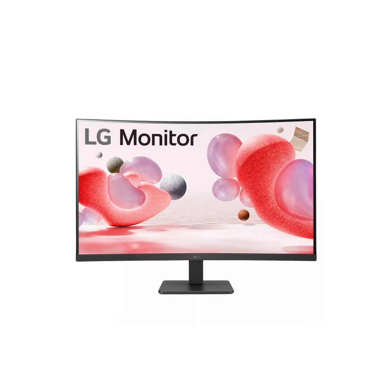 Computer monitor 25" or larger - LG 32MR50C-B 32" välvd LED-skärm 100 Hz med VA-panel