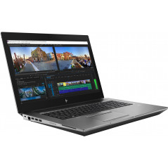 Used laptop 17" - HP ZBook 17 G5 17.3" 4K UHD i7 64GB 512GB SSD Quadro P4200 Win11 Pro (beg med liten repa & små märken på skärmen)