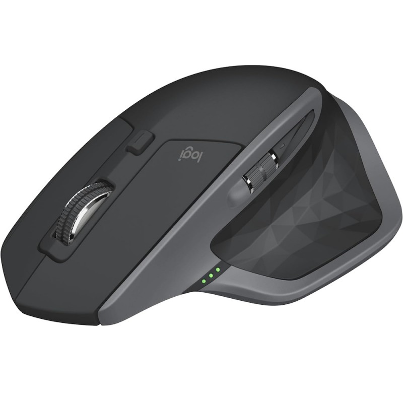 Wireless mouse - Logitech MX Master 2S trådlös mus med Bluetooth och USB-mottagare