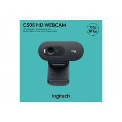 Webcameras - Logitech C505e 720p-webbkamera