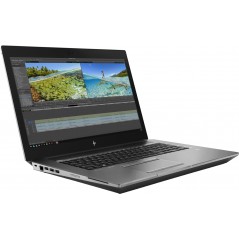 Used laptop 17" - HP ZBook 17 G6 17,3" 4K UHD Touch i7 32GB 512GB SSD RTX 3000 6GB Win 11 Pro (beg med små bucklor lock)