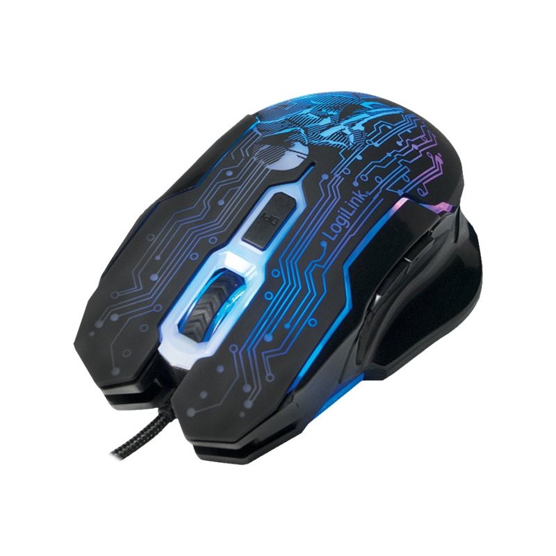 Gaming mouse - LogiLink gamingmus med belysning